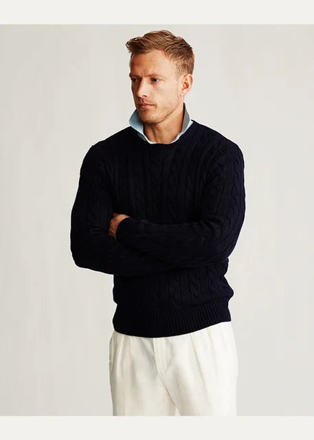 Men's Wool Casual Sweater